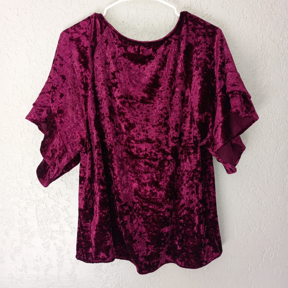 Velvet top - Picture 2 of 3